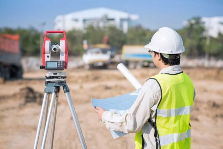Offer land survey services